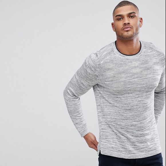 Ted Baker Other - TED BAKER🍁🍂 T for tall knitted crewneck grey